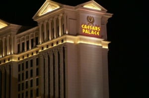 Caesars Palace Las Vegas side of building