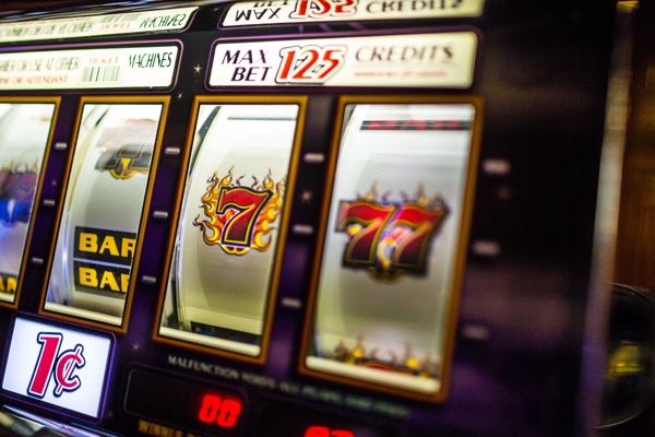 a slot machine with matching reels