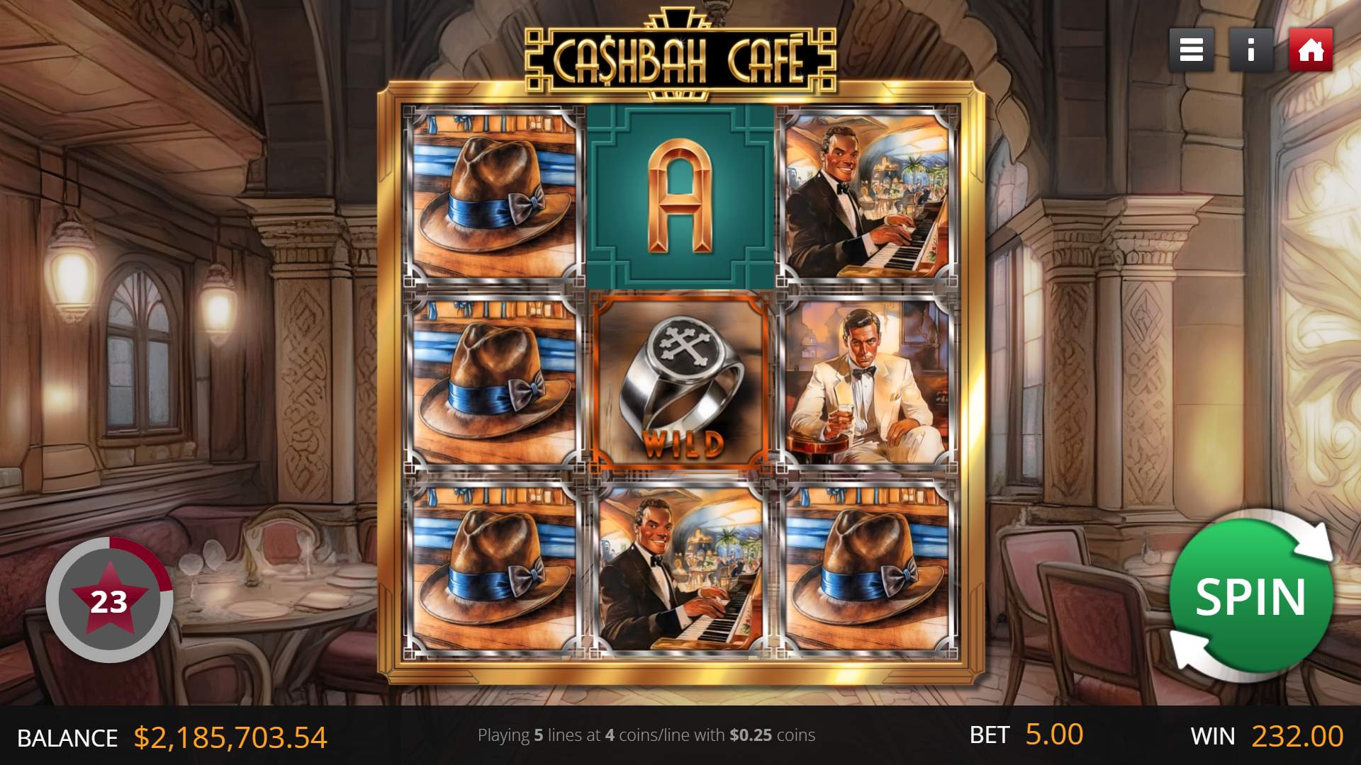 Cashbah Cafe game