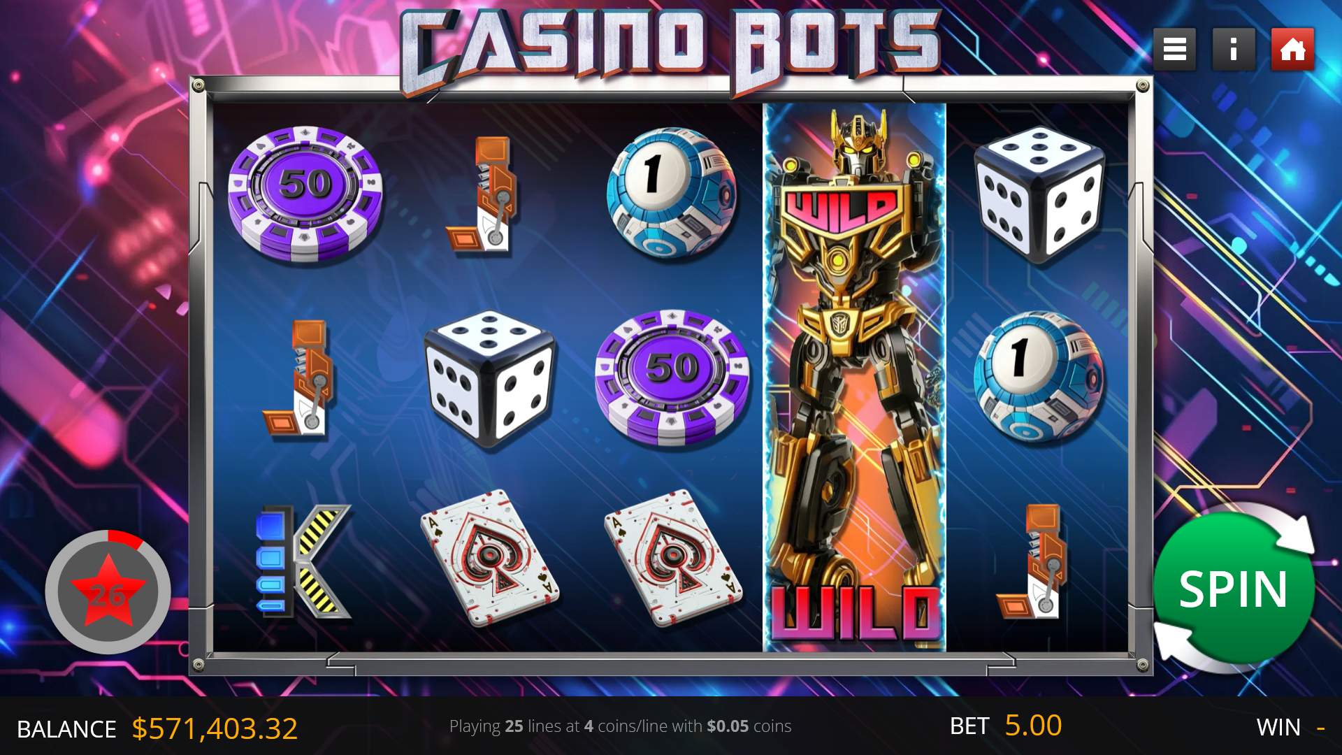 Casino Bots game