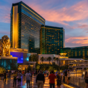 MGM Las Vegas editorial illustration
