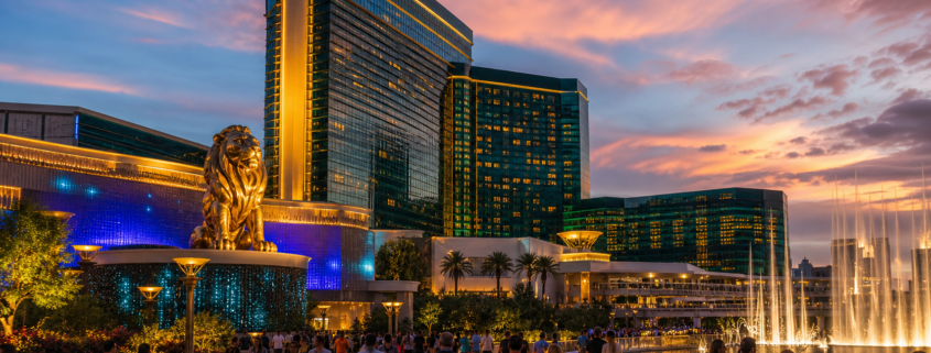 MGM Las Vegas editorial illustration