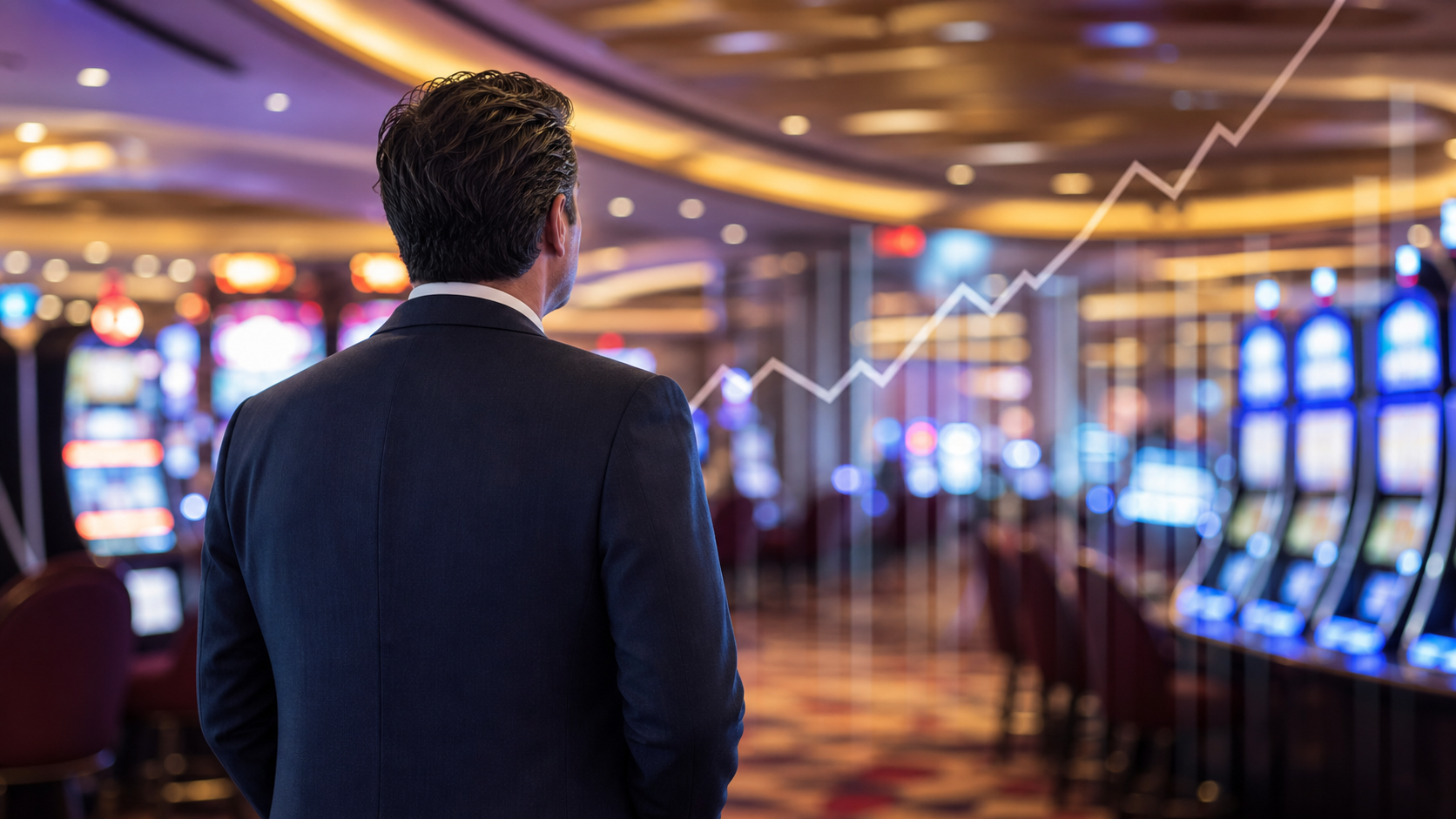 Florida casino revenue editorial illustration
