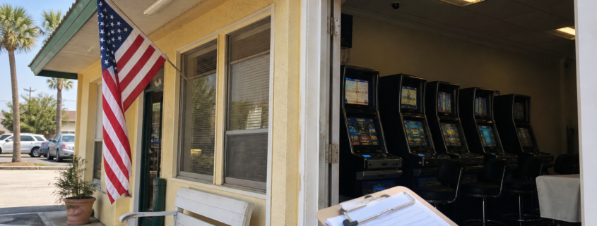 Florida gambling enforcement editorial news image