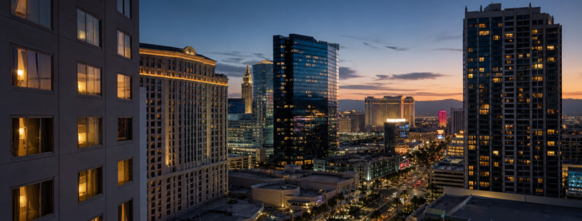 Las Vegas casino hotel rates editorial news image