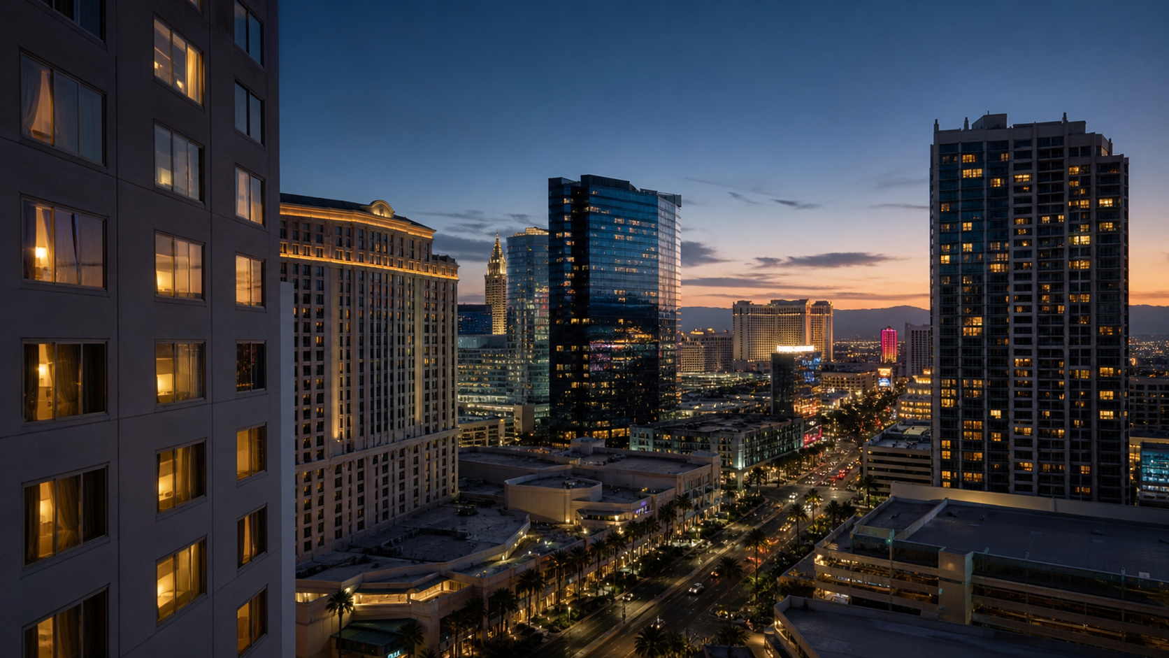 Las Vegas casino hotel rates editorial news image