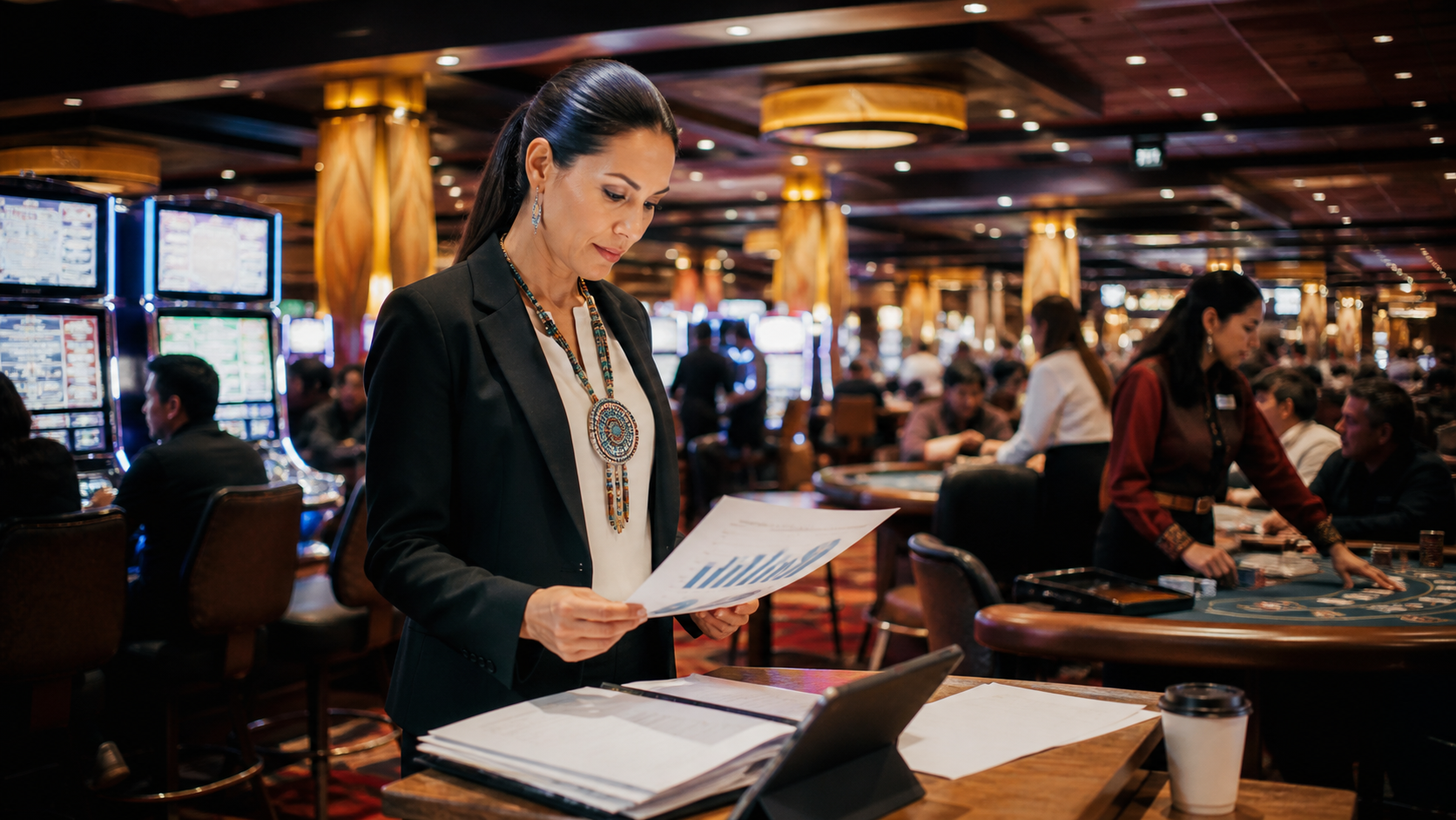 Unbranded tribal casino operations report scene