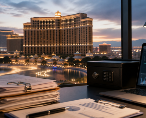 Venetian casino fine editorial news image