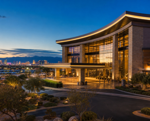 Red Rock Resorts revenue editorial illustration