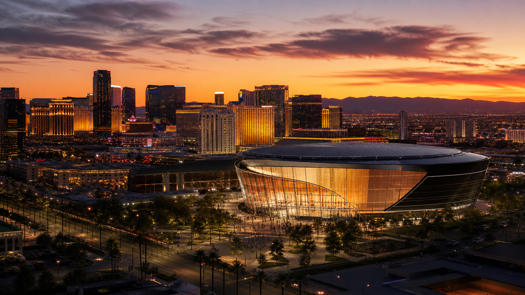 Las Vegas NBA casino tourism editorial illustration