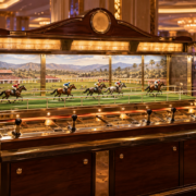 Editorial illustration for Sigma Derby Casino Game: Three Companies Revisit a Las Vegas Classic