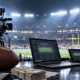 Editorial illustration for FanDuel NFL Advertising: New Campaign Puts Celebrity Marketing in Focus