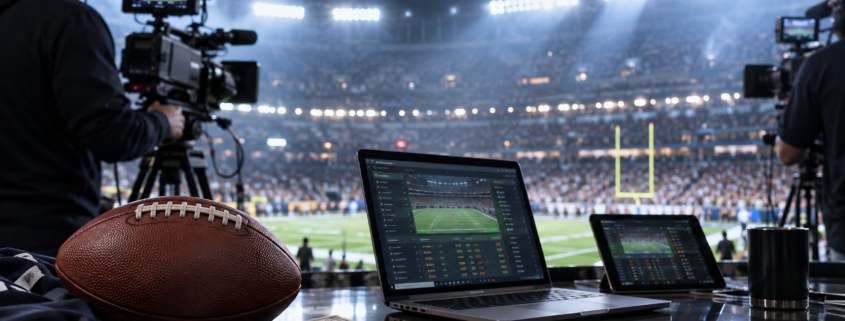 Editorial illustration for FanDuel NFL Advertising: New Campaign Puts Celebrity Marketing in Focus