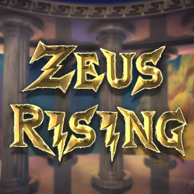 Zues Rising online slots logo