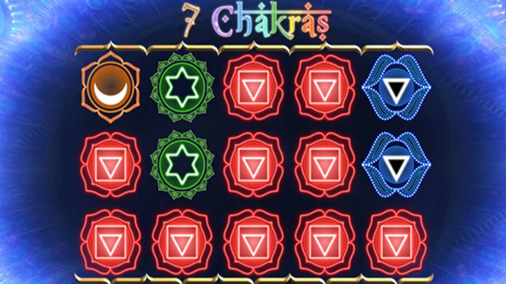 7 Chackras online slot gameplay
