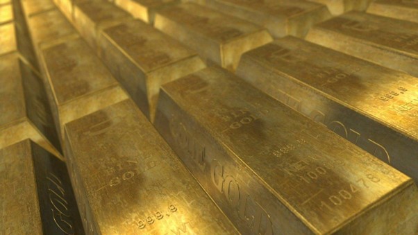 Several Gold bullion bars